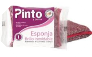 Esponja Fuller Pinto brillo inoxidable