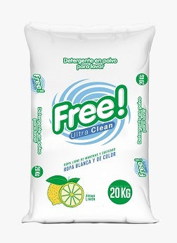 Detergente en polvo Free