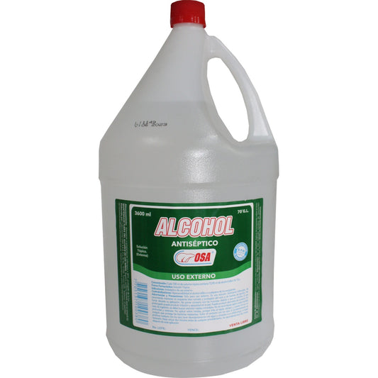 Alcohol antiséptico al 70%