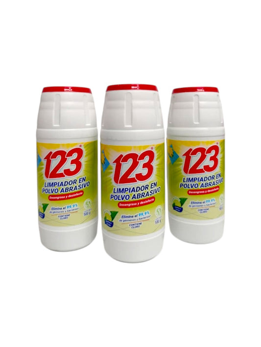 Polvo abrasivo 123