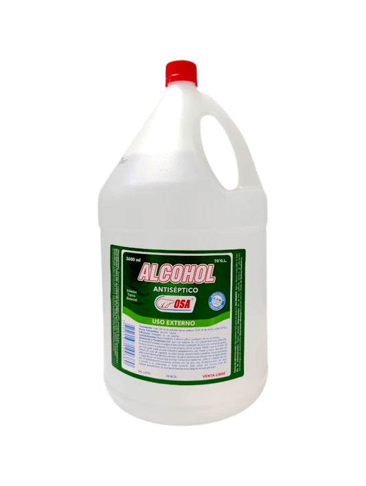Alcohol antiséptico al 70%