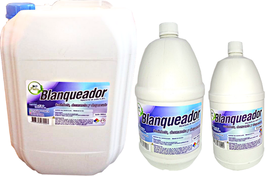Blanqueador concentración al 5.25%