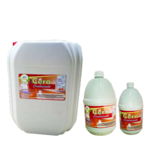 Cera líquida emulsionada canela