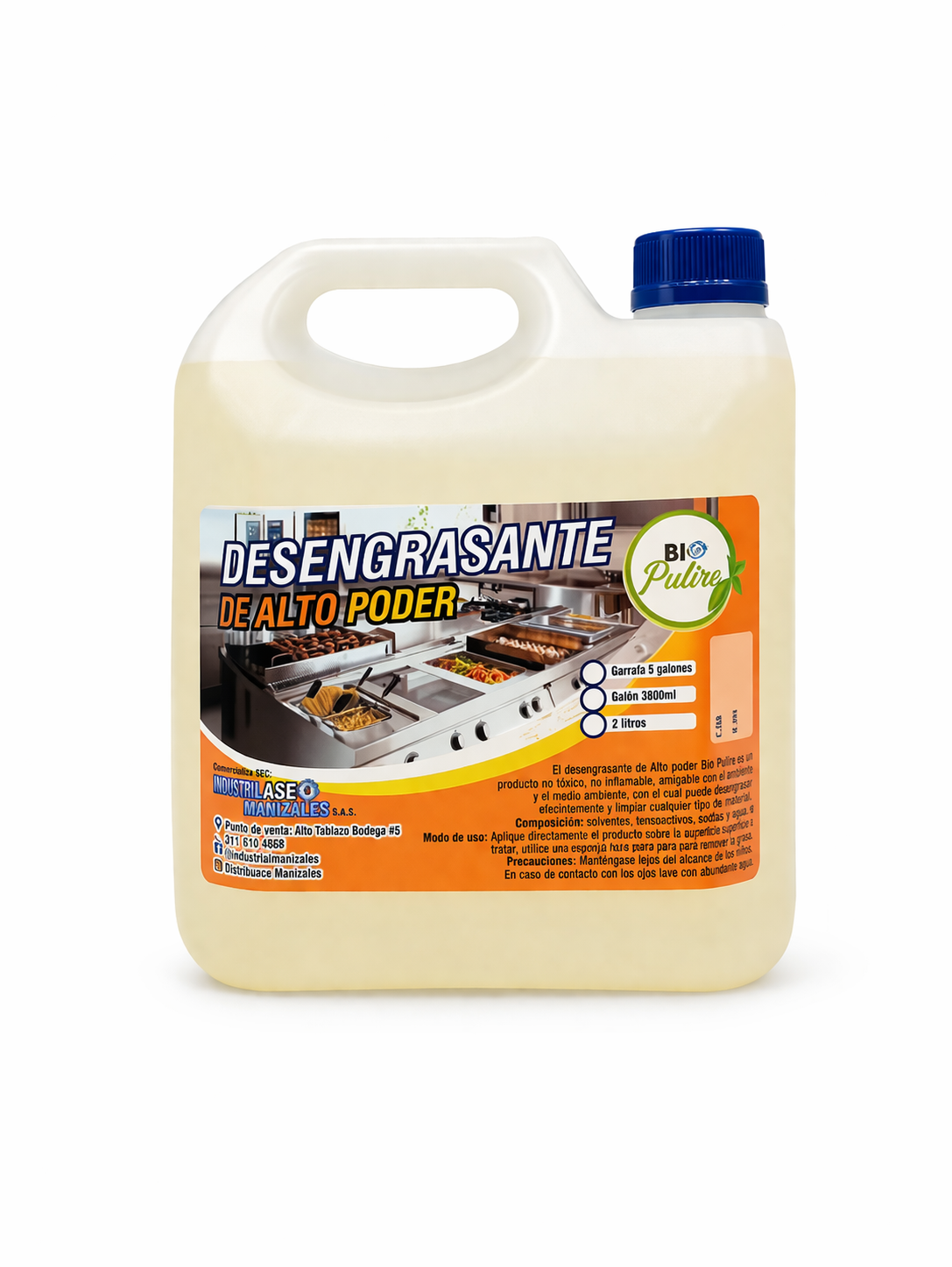 Desengrasante alto poder