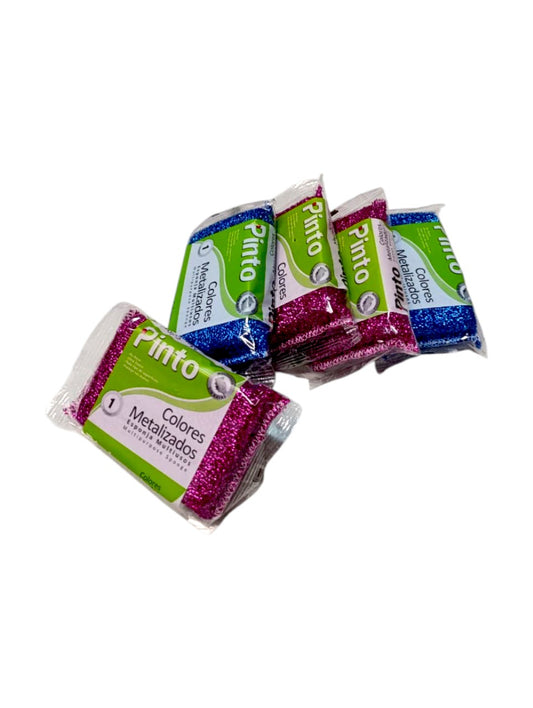 Esponja Fuller Pinto metalizada colores